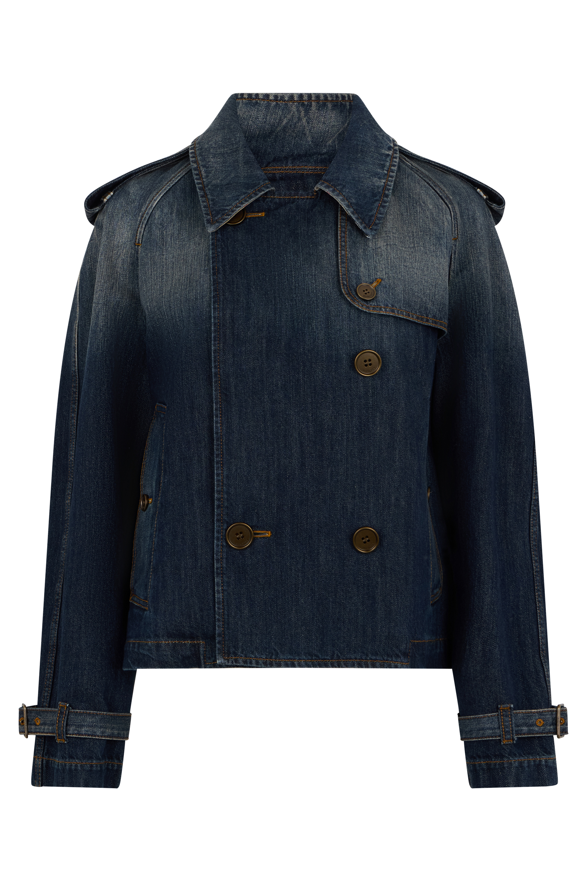 Short denim jacket