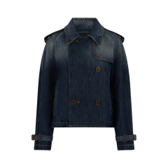 Short denim jacket