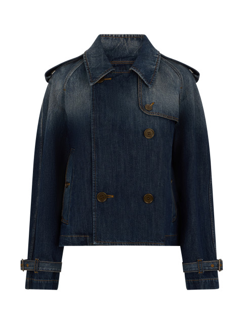 Short denim jacket