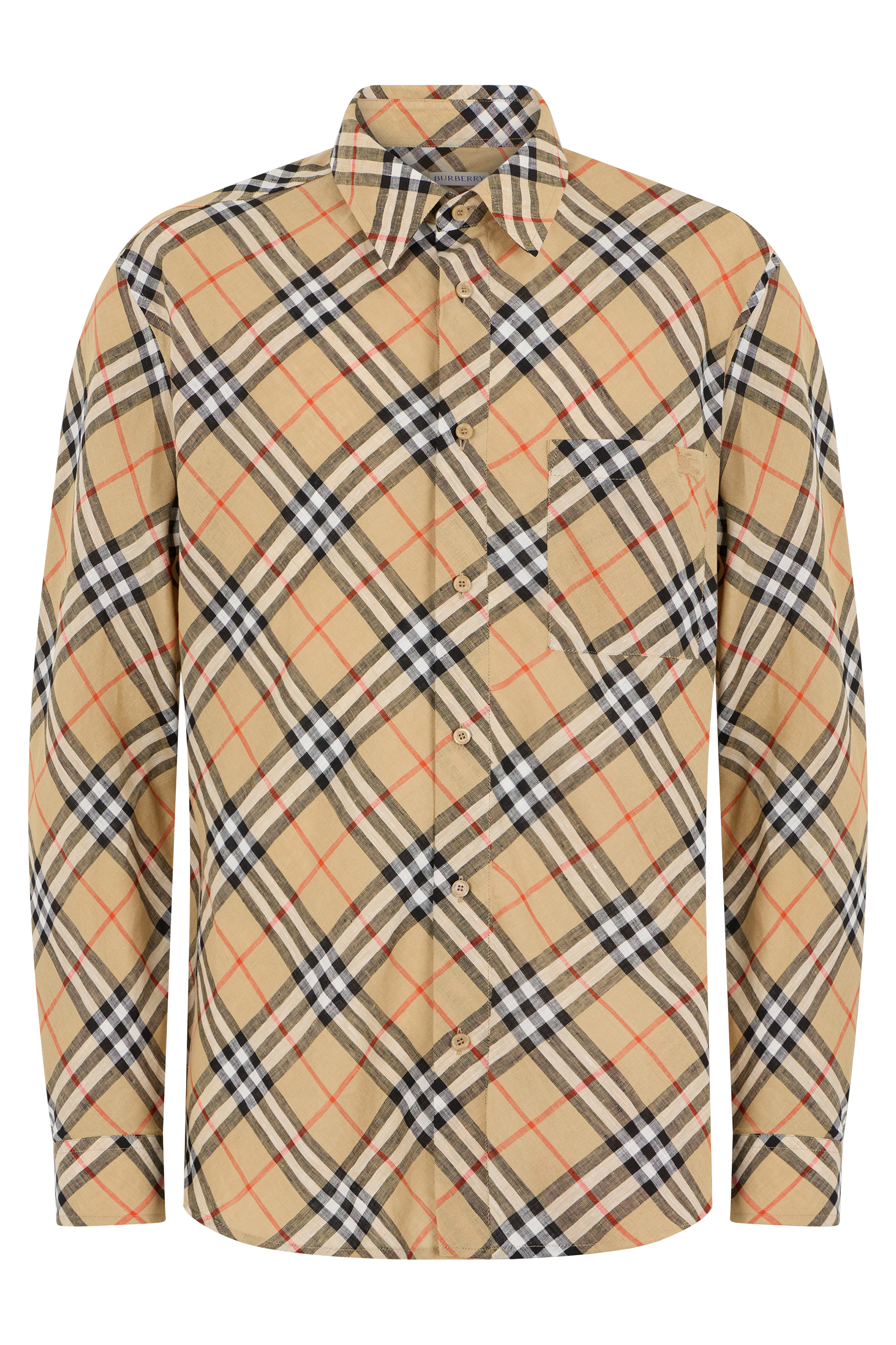 Linen shirt Check