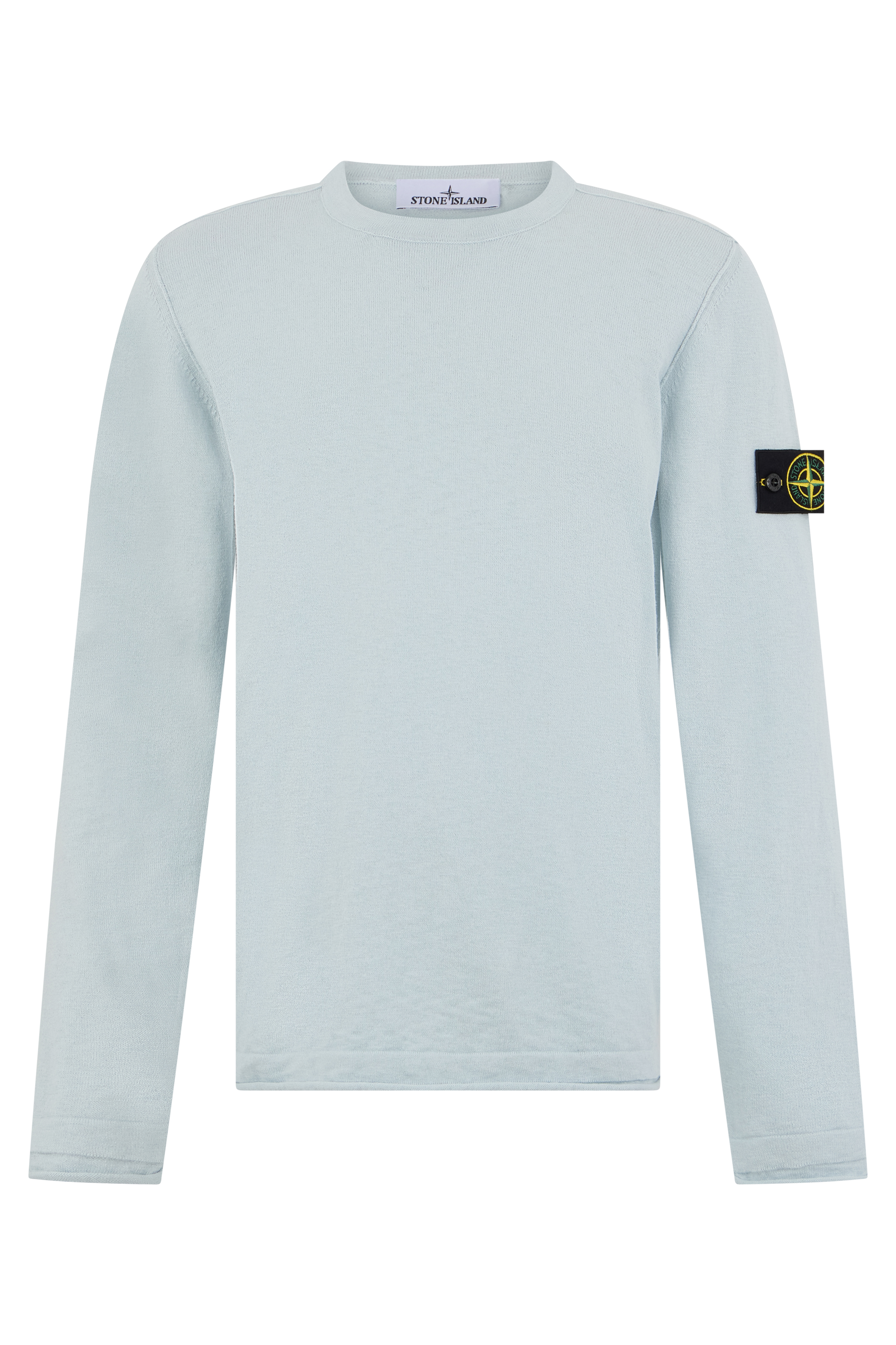 Cotton and nylon ribbed sweater