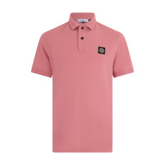 Cotton polo with logo