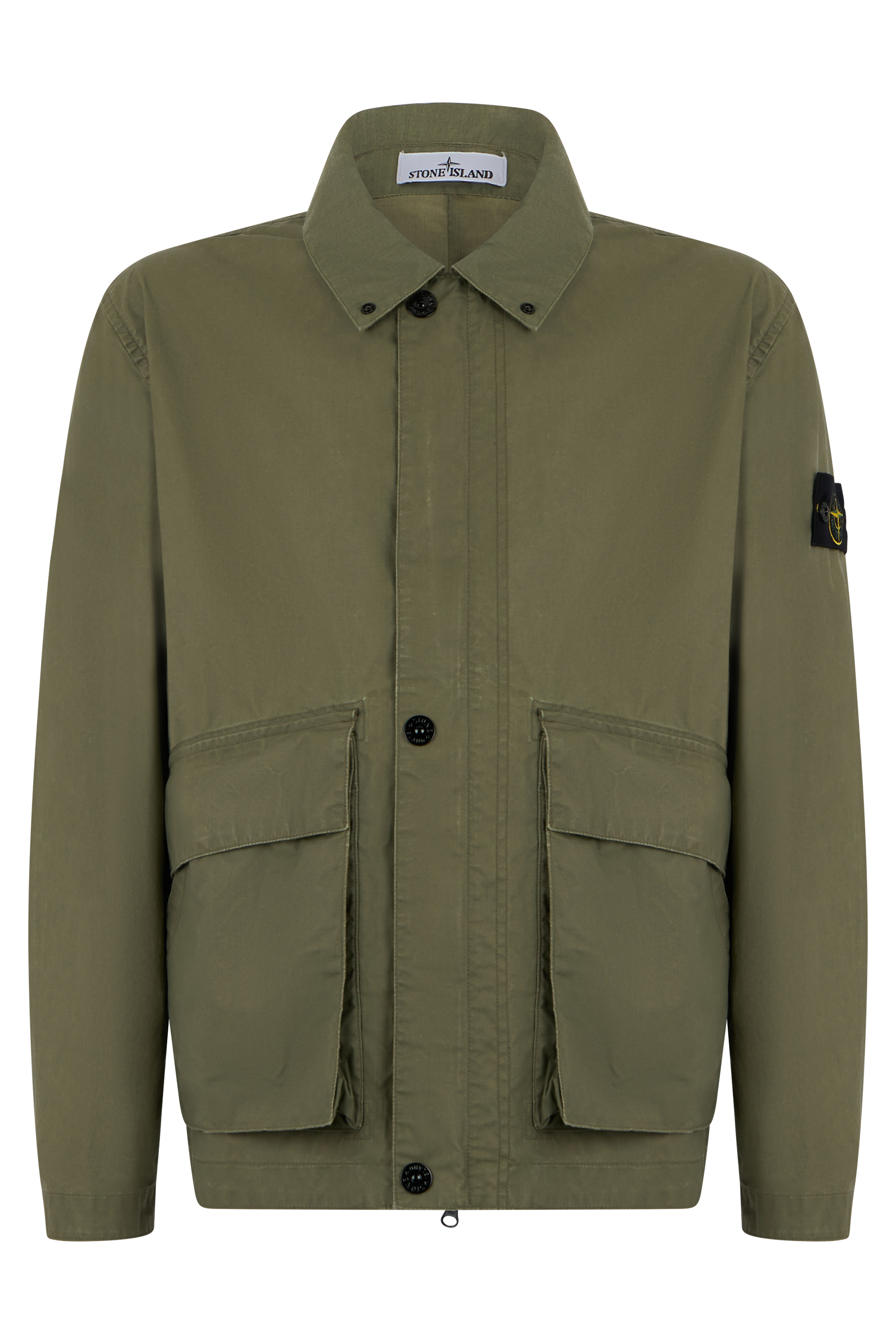 Jacket with zipper and pockets