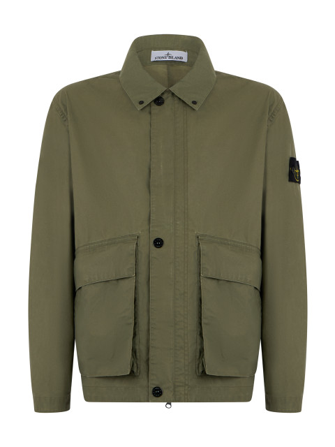 Jacket with zipper and pockets