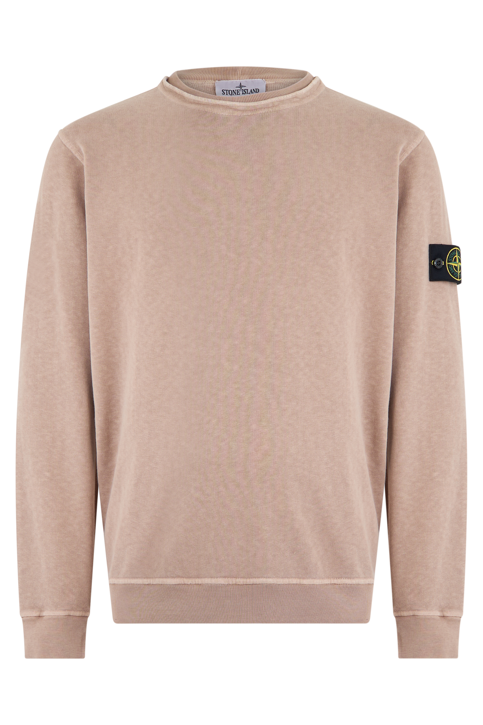 Crew neck sweatshirt in cotton