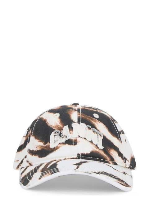 Cap with print visor