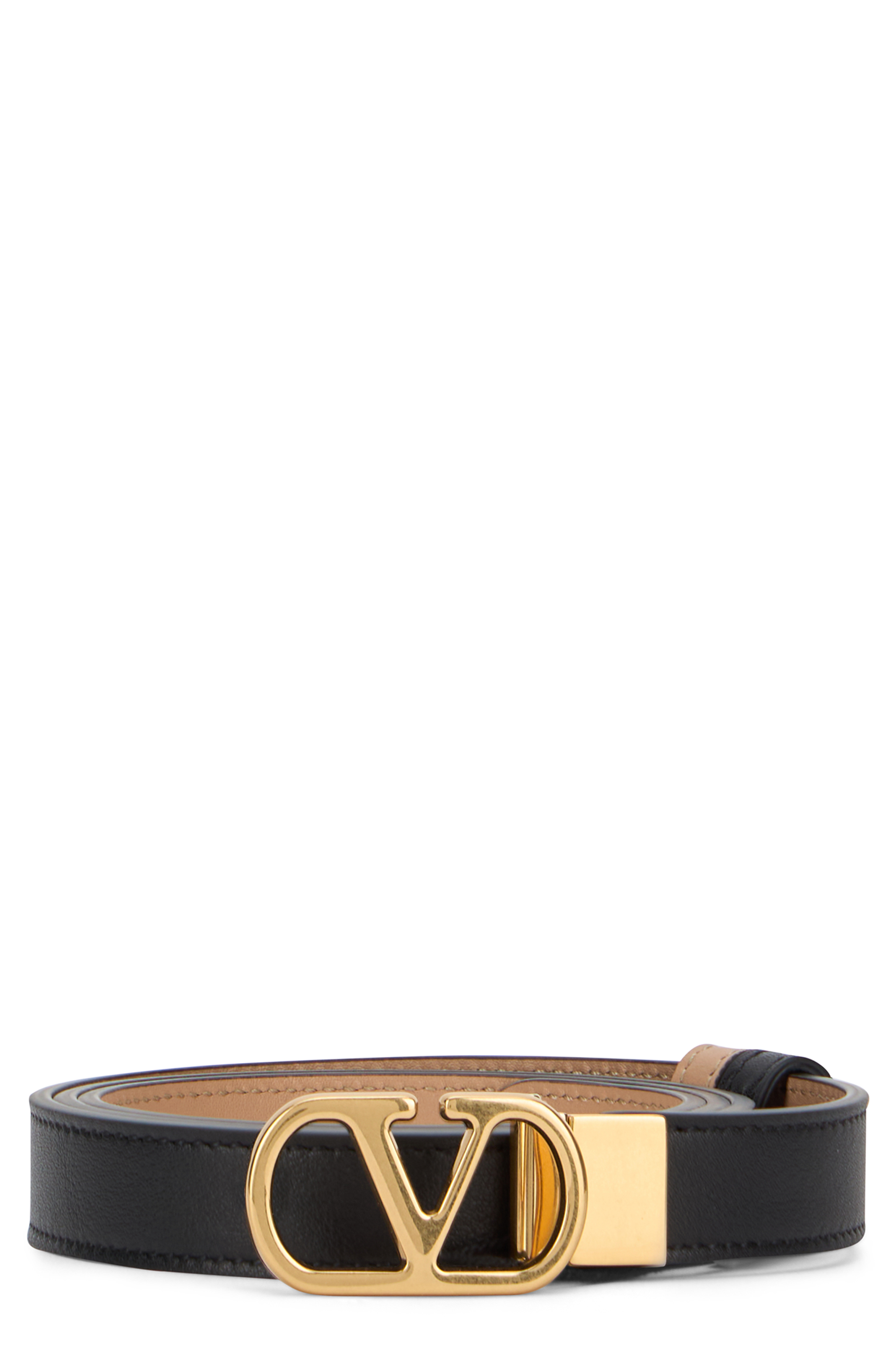 Vlogo Signature reversible belt in leather