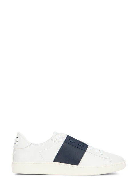 Low sneakers in calf leather