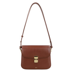 Grace leather crossbody bag