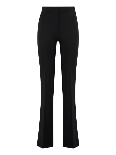 Hulka flared viscose trousers