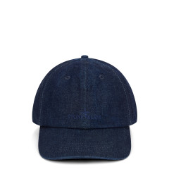 Denim baseball cap