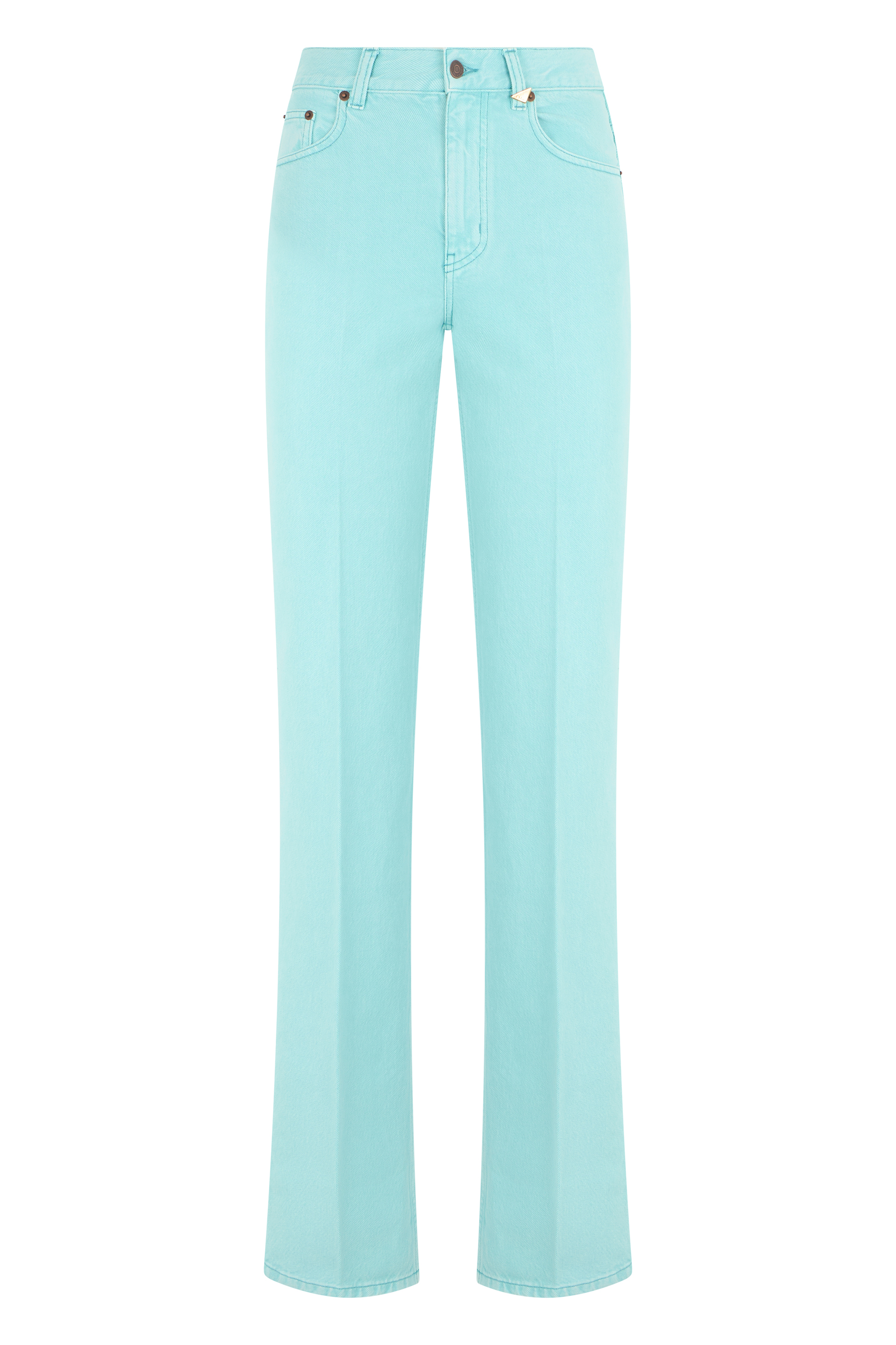 Straight jeans in cotton denim