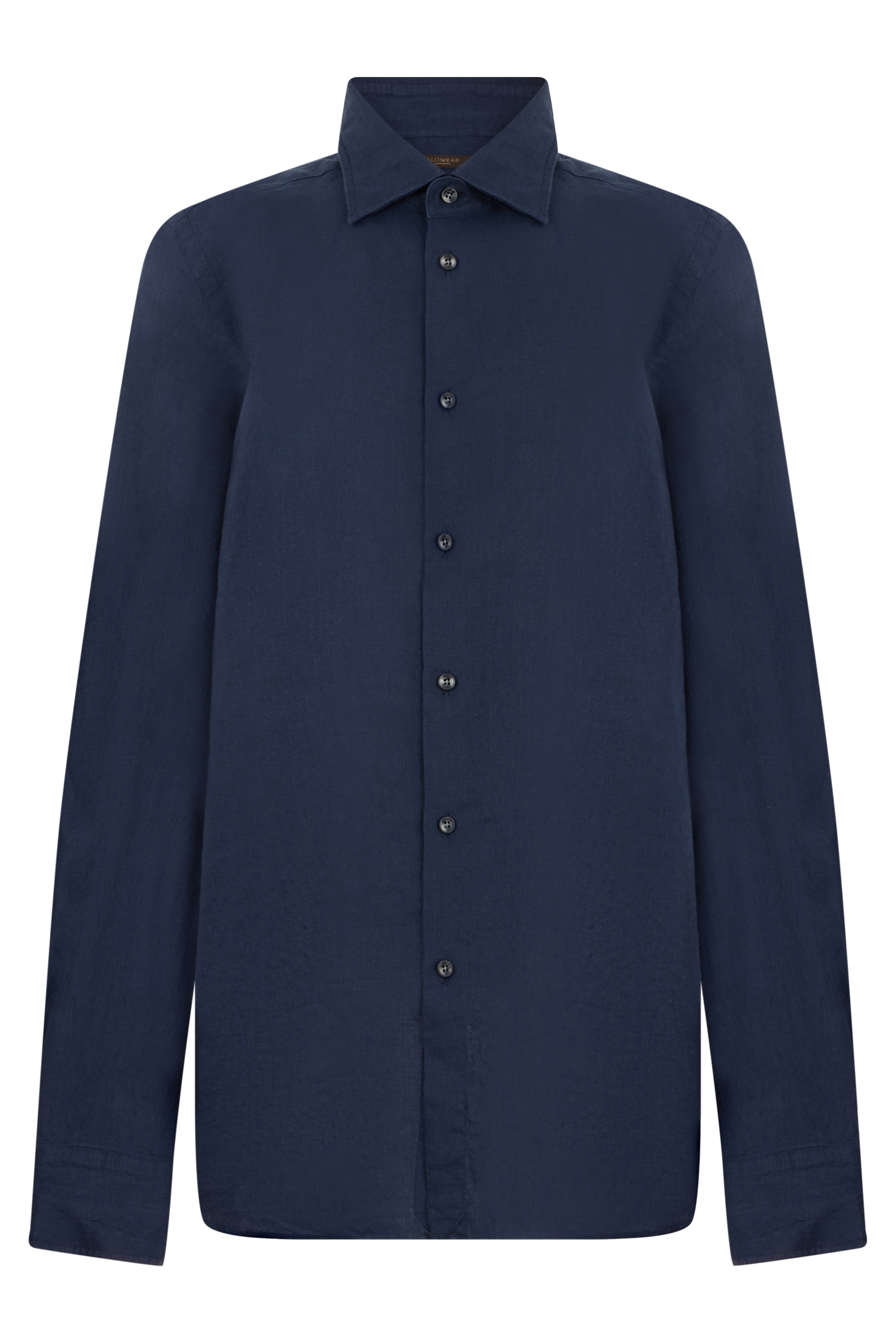 Linen shirt with long sleeves