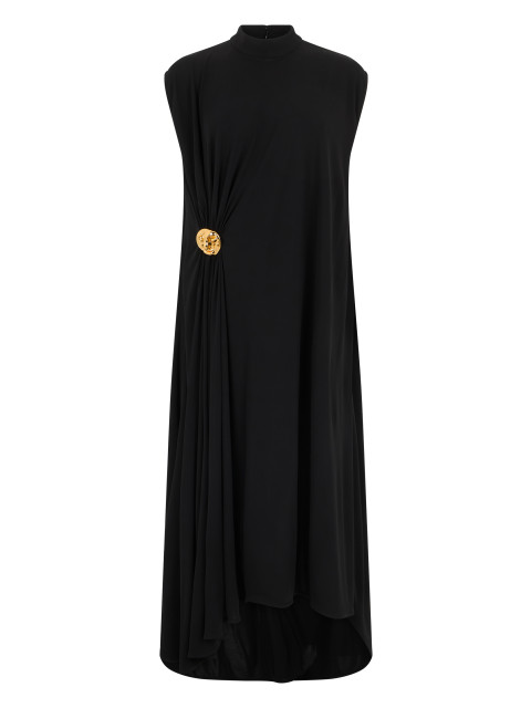 Long dress without sleeves