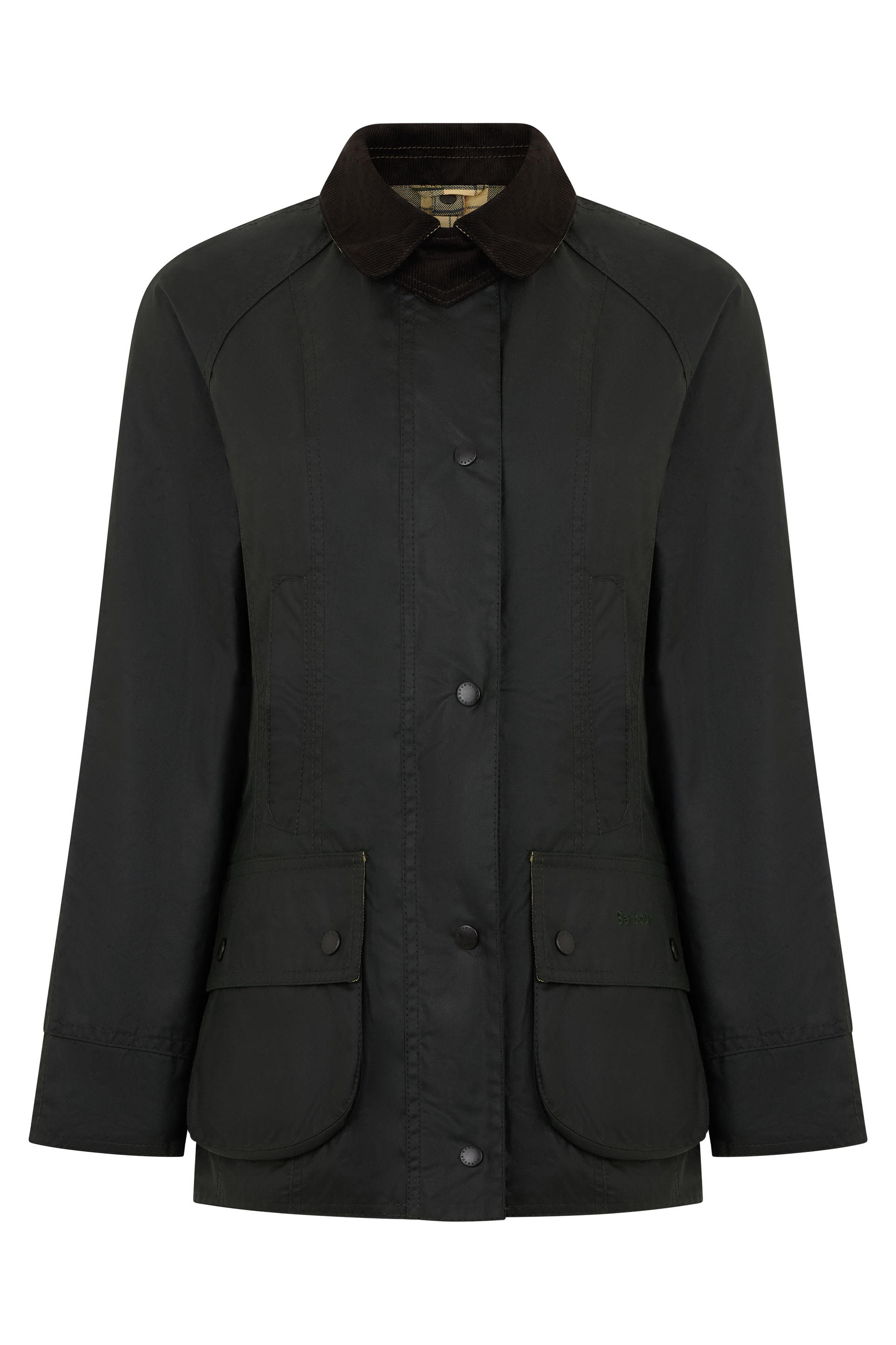Light jacket in waxed cotton
