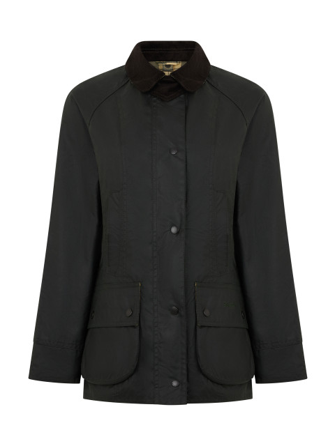 Light jacket in waxed cotton