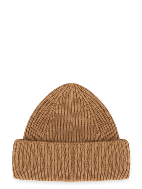 Chic brown knitted hat