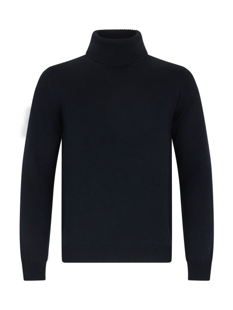 High Neck Sweater in merino wool