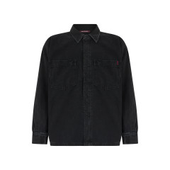 Oversized denim shirt made of cotton