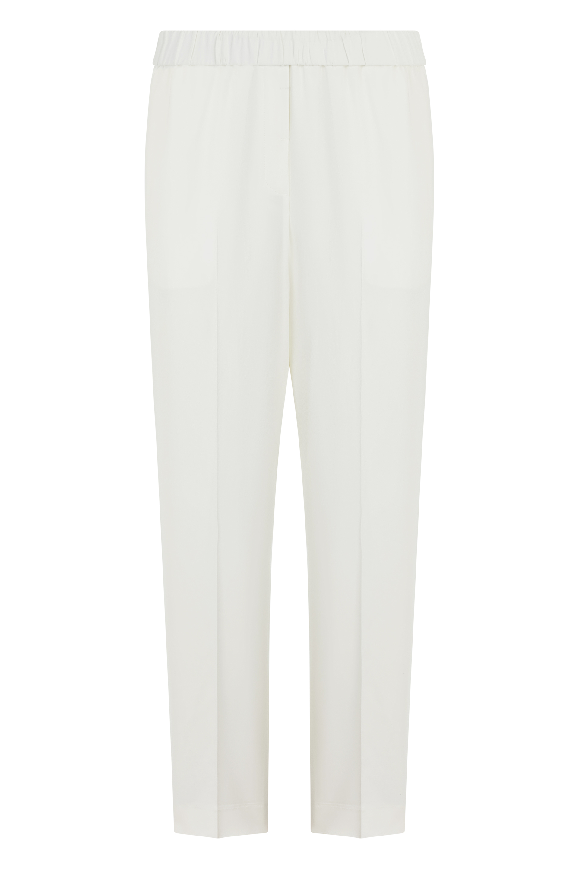 Pants with elastic waistband