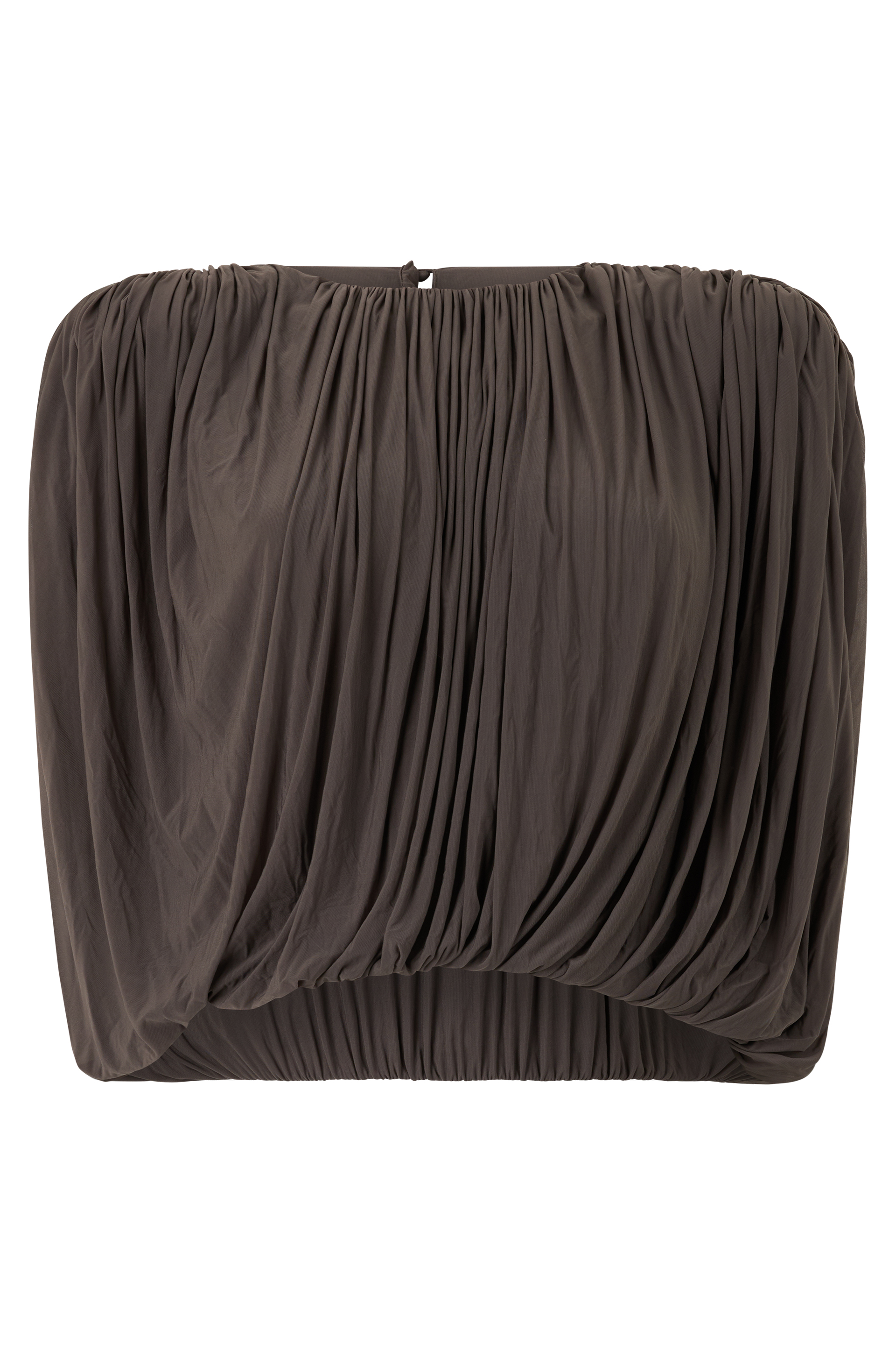 Sleeveless pleated top