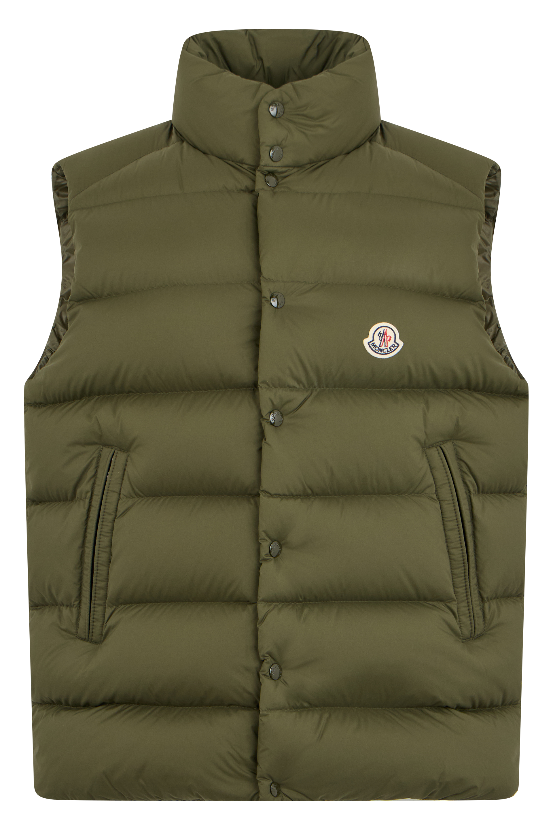 Olive Green Padded Gilet for Mid Seasons
