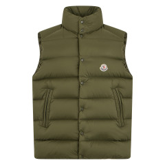 Olive Green Padded Gilet for Mid Seasons