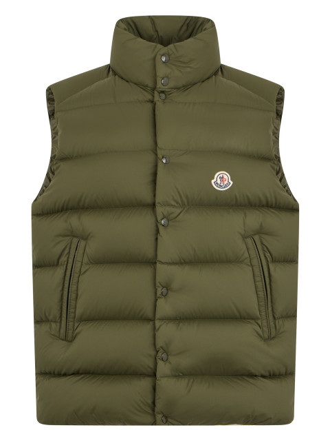 Olive Green Padded Gilet for Mid Seasons