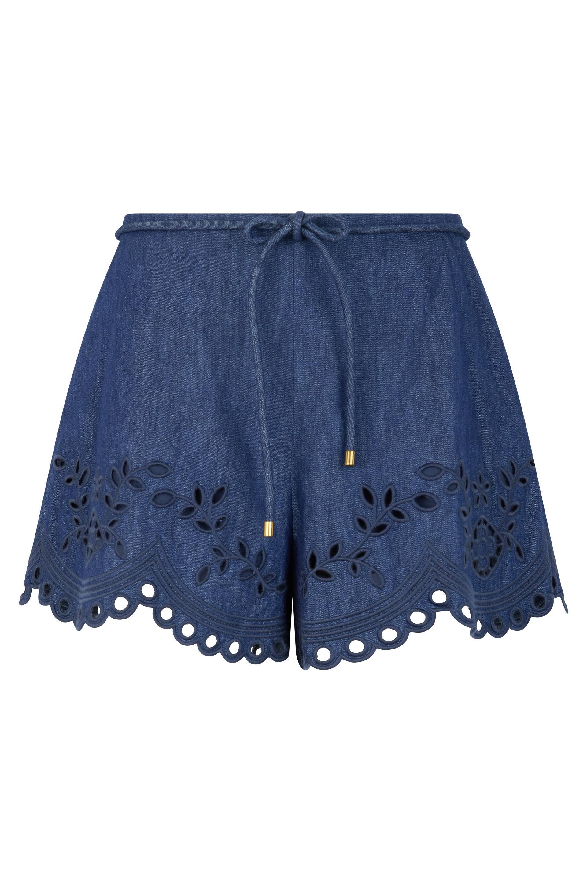 Shorts with embroidery