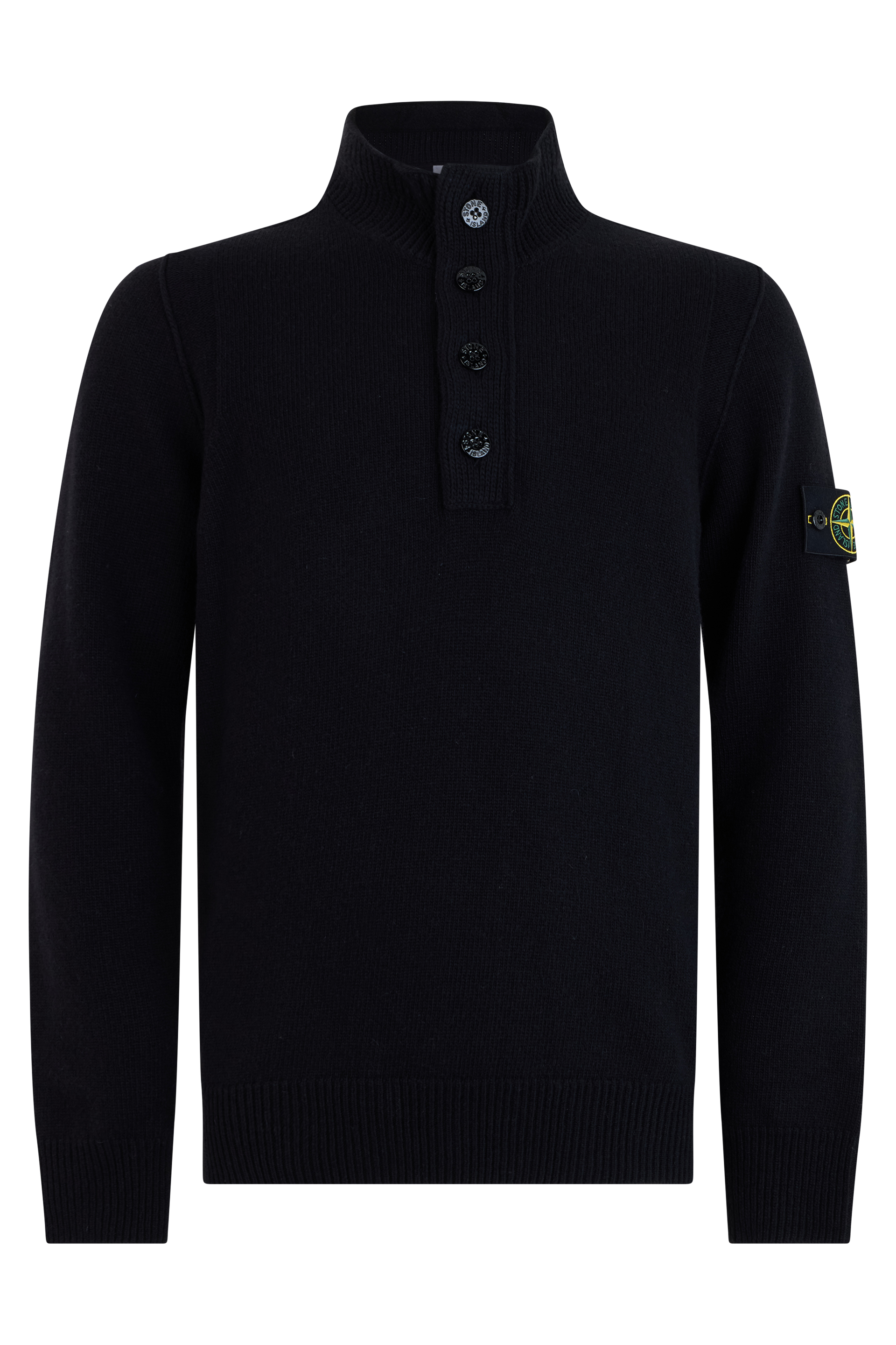 High-neck sweater made of wool