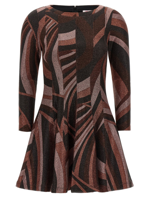 [Emilio Pucci] Long sleeve dress FW26 6UJG106U867011
