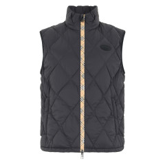 Padded nylon gilet