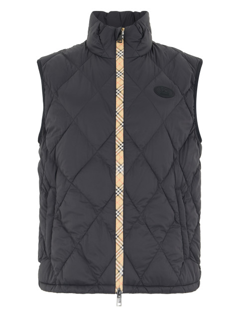 Padded nylon gilet