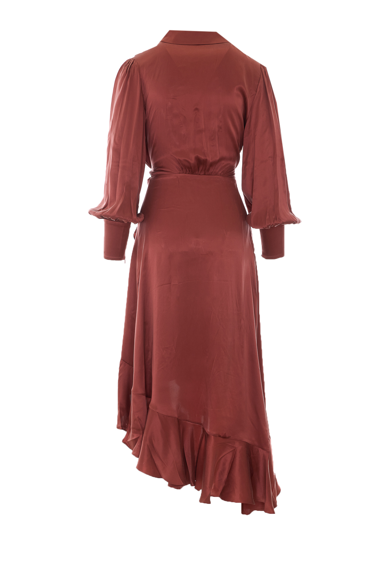[Zimmermann] Long sleeve dress FW26 8066DF26RBLSHR