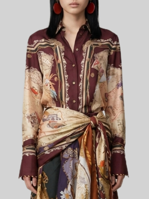 [Zimmermann] Shirts Long Sleeve FW26 0901TF261__PLSCF