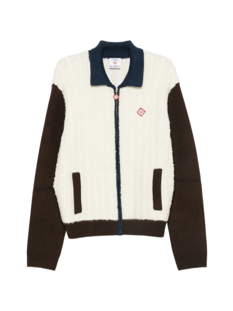 [Casablanca] Bomber Jacket FW26 AW26-KW-1475 01 WHBRO