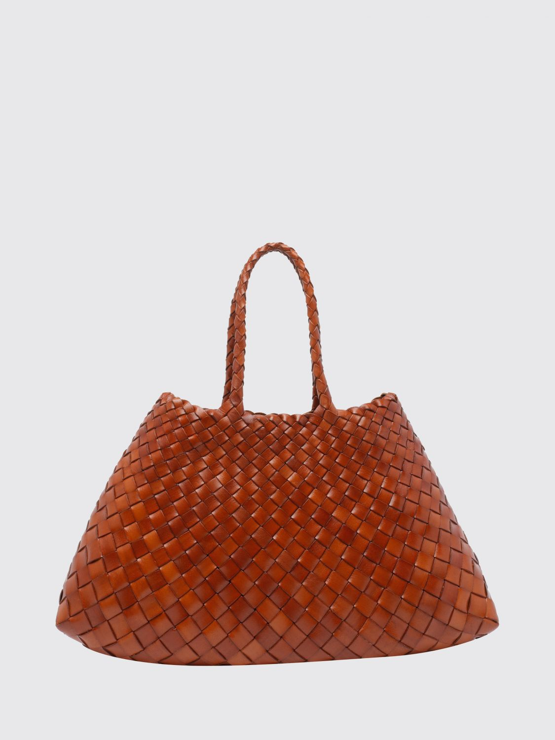 [DRAGON DIFFUSION] Tote bag FW26 8893 TAN BLACK EDGE