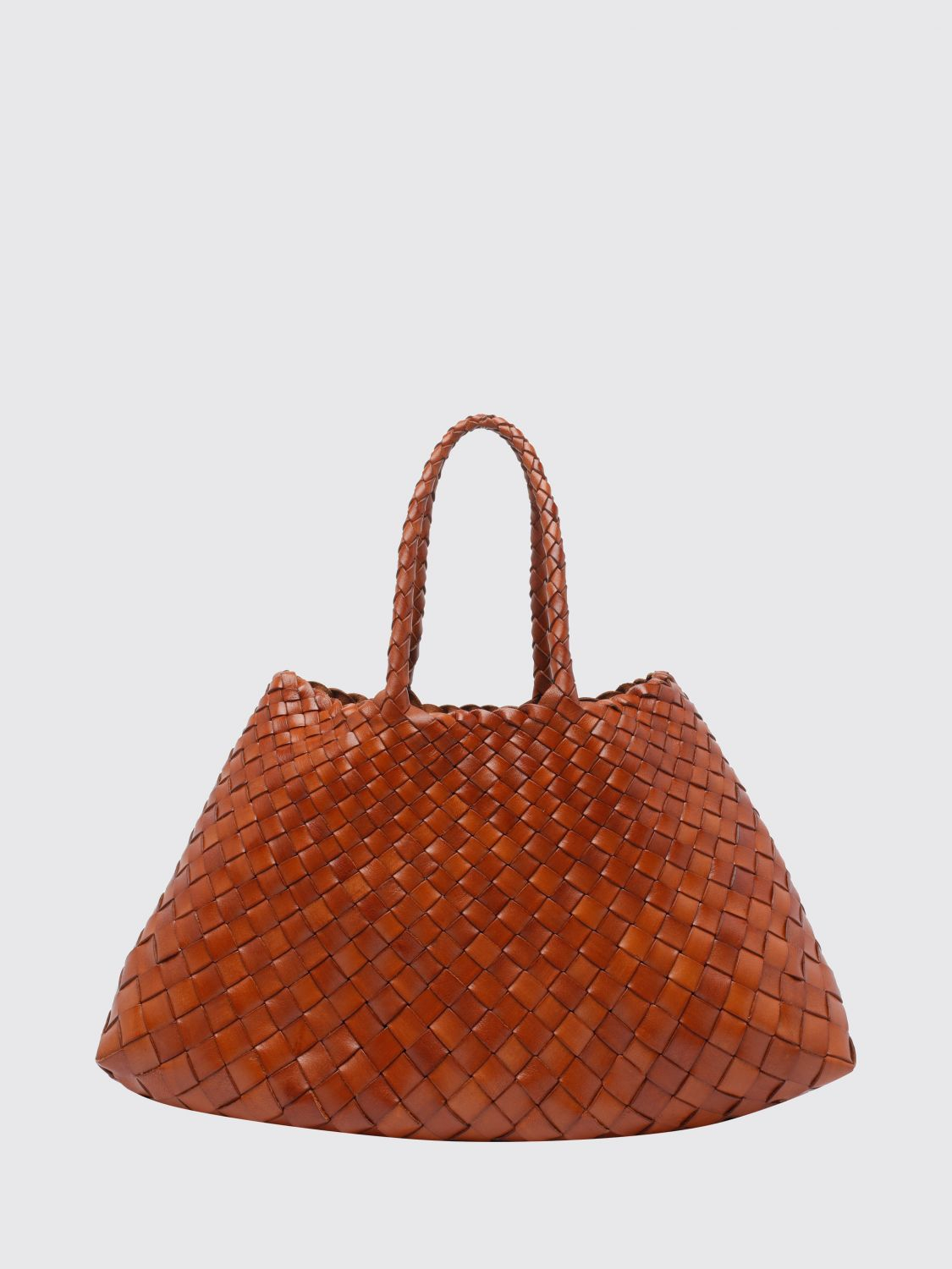 [DRAGON DIFFUSION] Tote bag FW26 8893 TAN BLACK EDGE