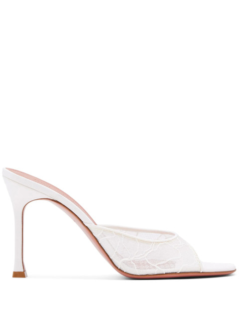 [Amina Muaddi] Sandals FW26 ALEXA 95 IVORY