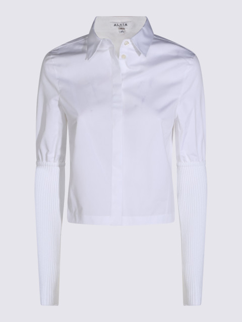 [Alaia] Shirts Long Sleeve FW26 AA9C1023T611D000