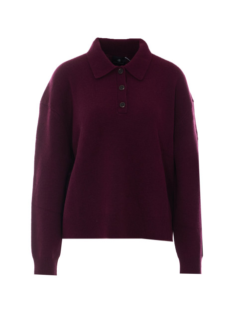[Anine Bing] Knitwear FW26 A0912289BGN28BURGUNDY