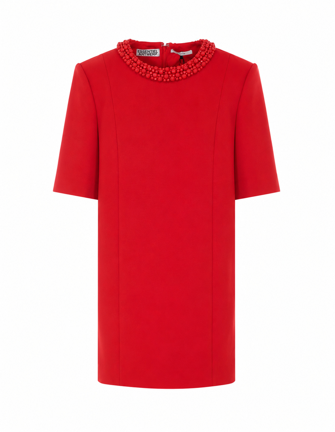 [ESSENTIEL ANTWERP] Short sleeve dress FW26 KAYLINFS15