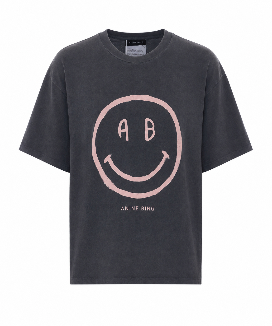 [Anine Bing] T-shirts Short Sleeve FW26 A0812928WHG1GREY