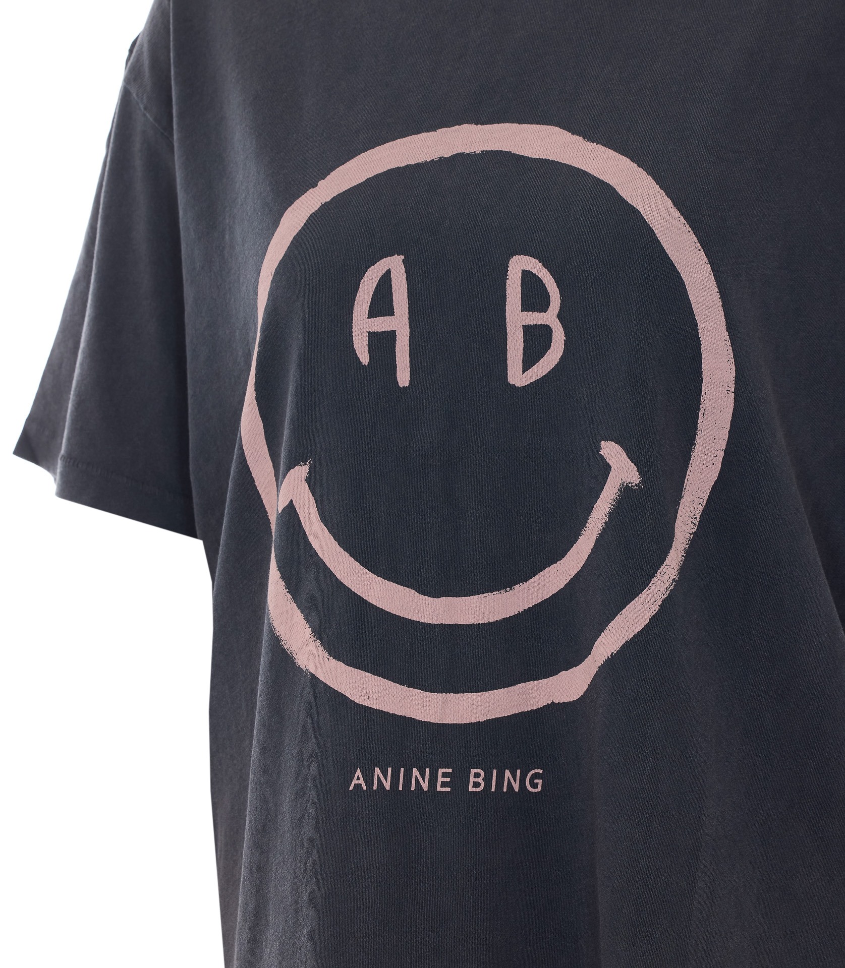 [Anine Bing] T-shirts Short Sleeve FW26 A0812928WHG1GREY