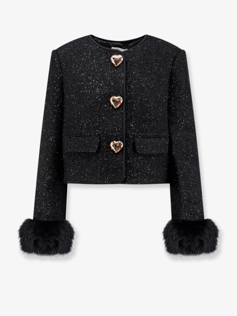 [SELF PORTRAIT] Blazer FW26 AW26131JBBLACK
