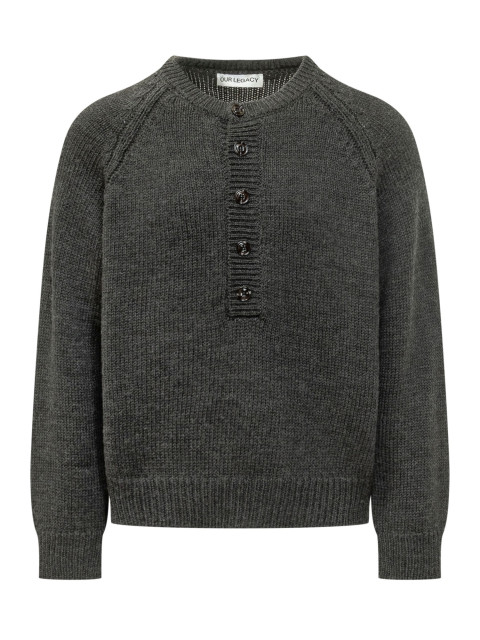 [Our Legacy] Knitwear FW26 M4263SC CHARCOAL DRY