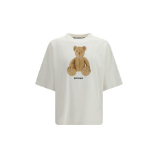 곰 프린트 티셔츠