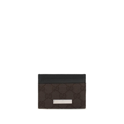 GG 패브릭 카드 홀더