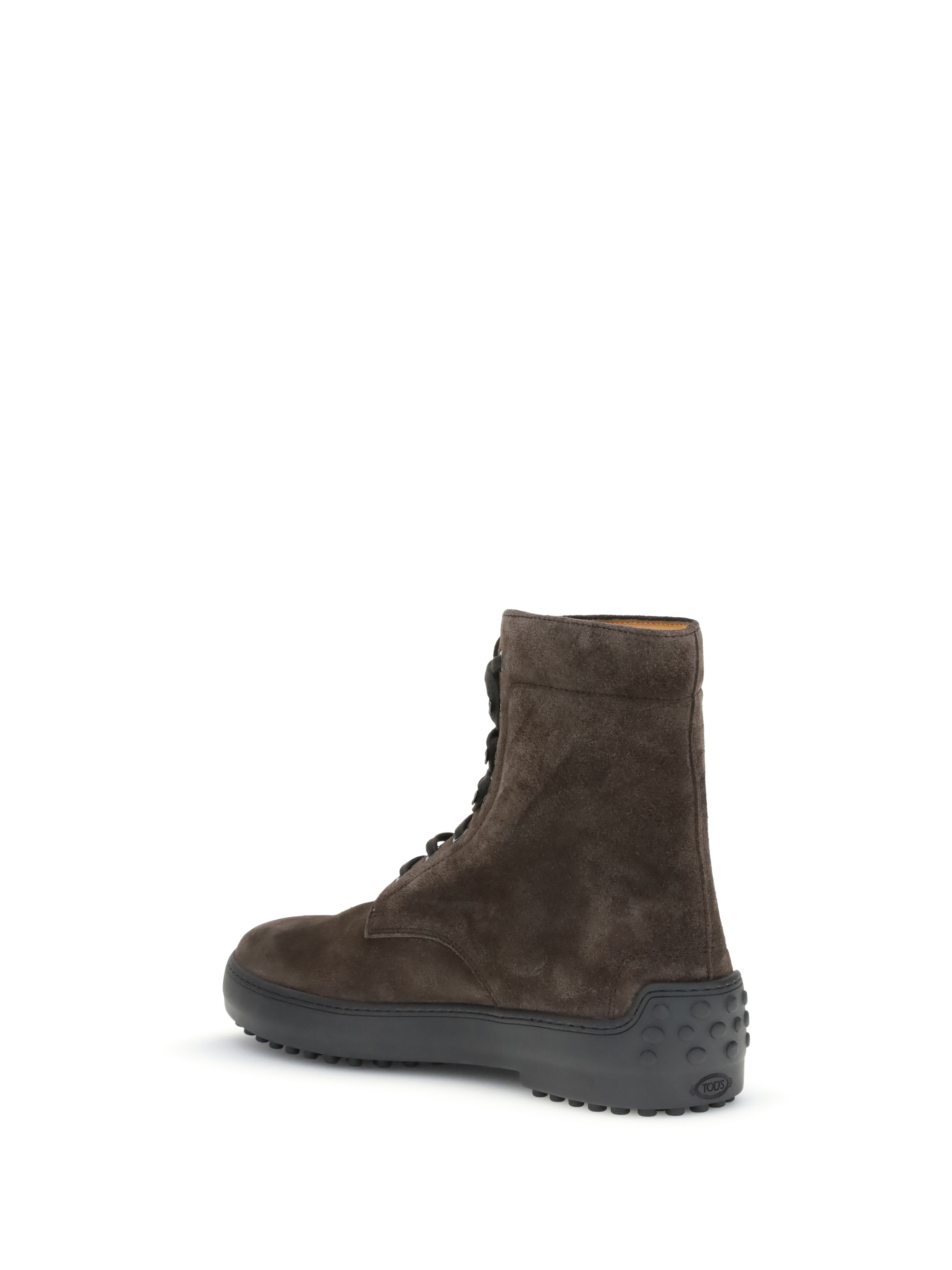 스웨이드 앵클 부츠