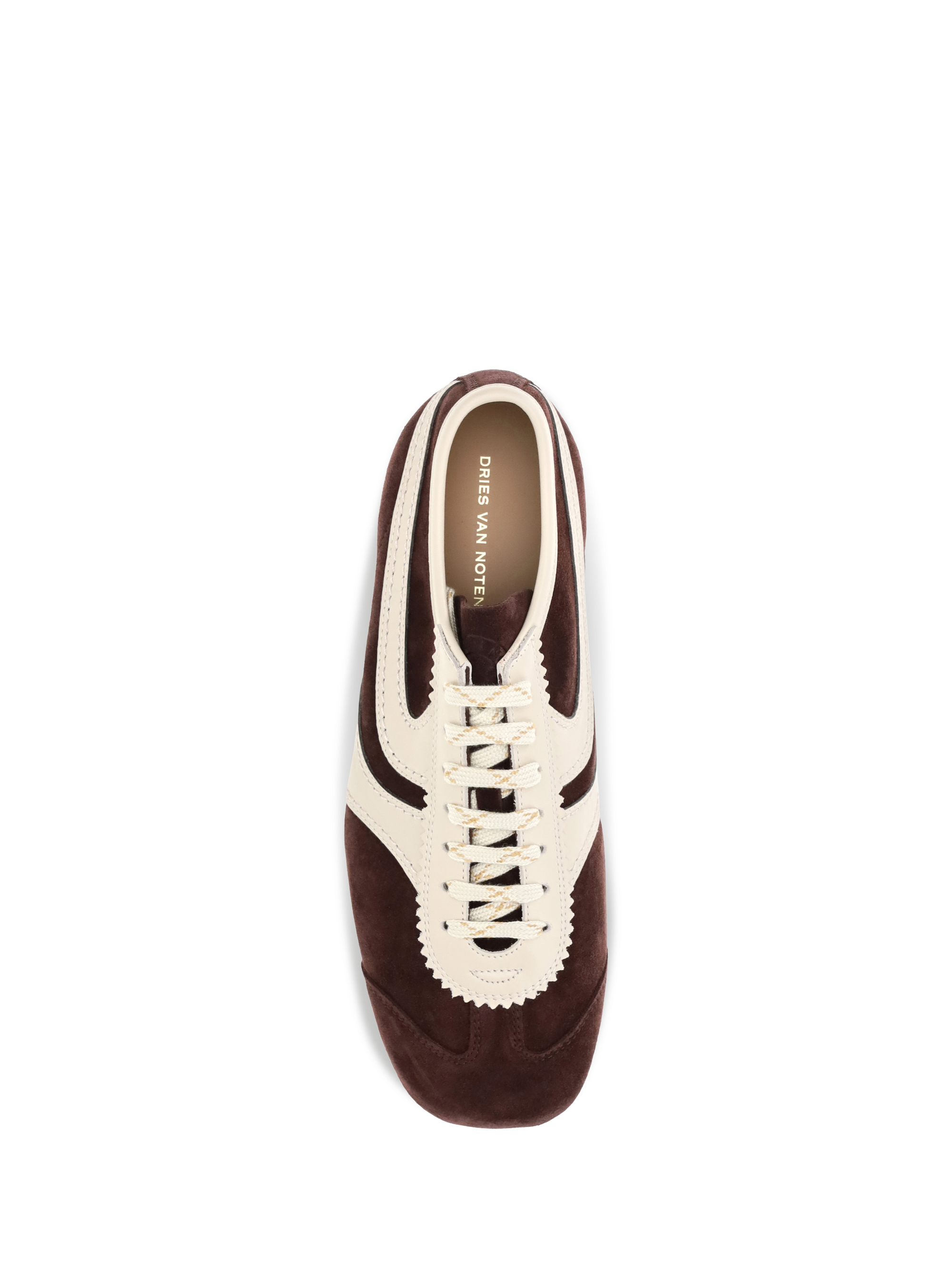 가죽 패널 스니커즈